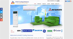 Desktop Screenshot of ahad.co.in