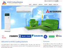 Tablet Screenshot of ahad.co.in